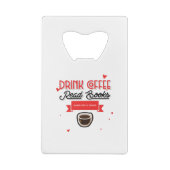 コーヒーブックを読取り外しシステムを飲む クレジットカード栓抜き (裏面)