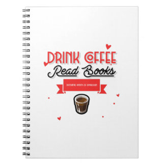 コーヒーブックを読取り外しシステムを飲む ノートブック