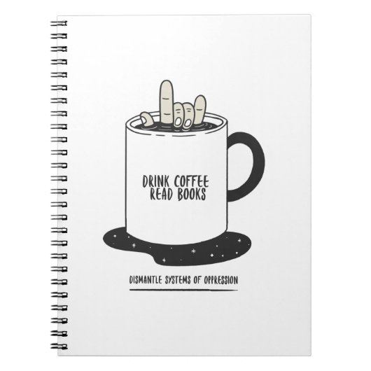 コーヒーブックを読取り外しシステムを飲む ノートブック (正面)