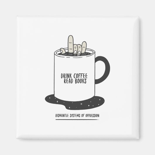 コーヒーブックを読取り外しシステムを飲む マグネット (正面)