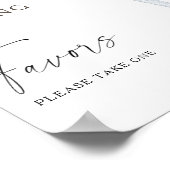 コーヒーブライダルシャワーの好意を取って下さい ポスター (角)