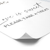 コーヒーブライダルシャワー愛は甘いごちそう ポスター (角)