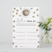 コーヒーブライダルシャワー我々はゲームをどこに (スタンド正面)