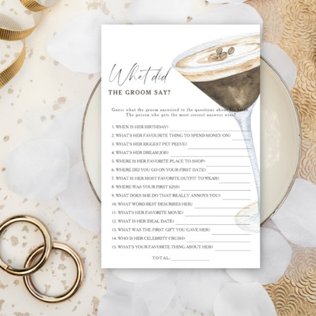 コーヒーブライダルシャワー新郎は何と言った (クリエイターアップロード済み)