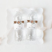 コーヒーブライダルシャワー – ウォーターボトルラベル ペットボトルラベル