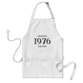 コーヒーブラウンの1976 オリジナル エディション スタンダードエプロン