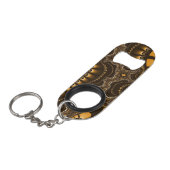 コーヒーブラウンリミックス キーホルダー栓抜き (正面アングル)