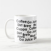 コーヒーブラック11オズリンガーマグ マグカップ (左)