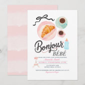 コーヒーブランチ Oui ウェディングシャワー招待状 招待状 (正面/裏面)