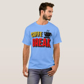 コーヒーブレイクおもしろ Tシャツ (正面フル)