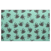 コーヒーブレイクアクア ファブリック (ファットクウォーター)