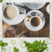 コーヒーブレイクキッチンタオル キッチンタオル (折り畳み)