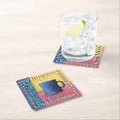 コーヒーブレイクコースター スクエアペーパーコースター (インサイチュ)