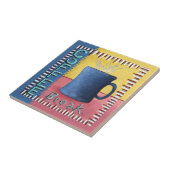 コーヒーブレイクセラミックタイル タイル (側面)