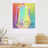 コーヒーブレイクタイムパステルポスター ポスター (キッチン)