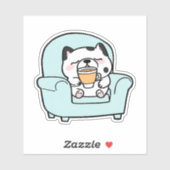 コーヒーブレイクドッグ防水 シール (シート)