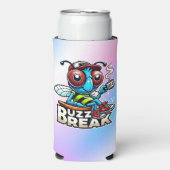 コーヒーブレイクバズ スリム缶クーラー (Seltzer正面)