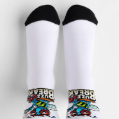 コーヒーブレイクバズ ソックス (上部)