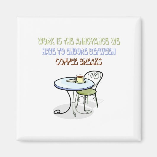 コーヒーブレイクマグネット マグネット (正面)