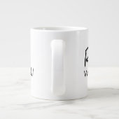 コーヒーブレイクリタイアメント引用文MAG 2 ジャンボコーヒーマグカップ (裏面)