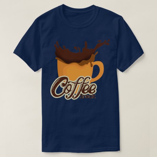コーヒーブレイク2 Tシャツ (デザイン正面)