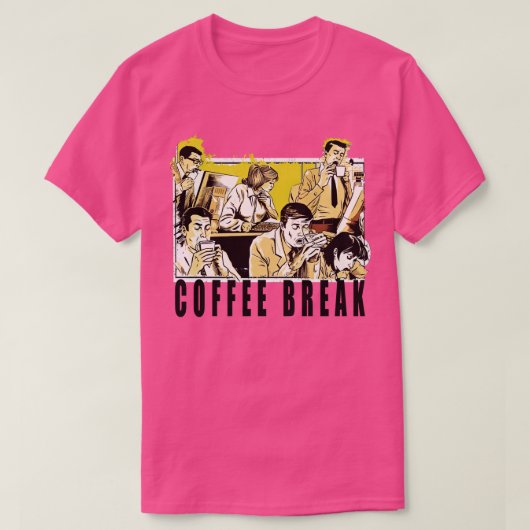 コーヒーブレイク3 Tシャツ (デザイン正面)