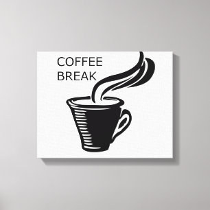コーヒーブレイク キャンバスプリント