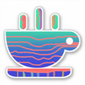 コーヒーブレイク シール (正面)