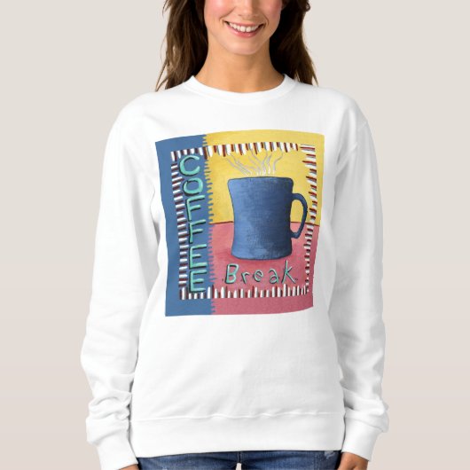 コーヒーブレイク スウェットシャツ (正面)