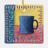 コーヒーブレイク セラミックオーナメント (正面)