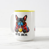 コーヒーブレイク  ツートーンマグカップ (正面左)