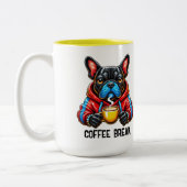 コーヒーブレイク  ツートーンマグカップ (左)