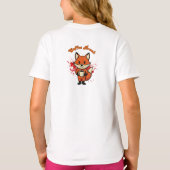 コーヒーブレイク デザイン Tシャツ (裏面)