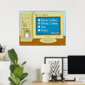 コーヒーブレイク ポスター (ホームオフィス)