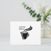 コーヒーブレイク ポストカード (スタンド正面)
