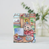 コーヒーブレイク ポストカード (スタンド正面)