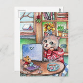 コーヒーブレイク ポストカード (正面/裏面)