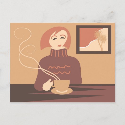 コーヒーブレイク ポストカード (正面)