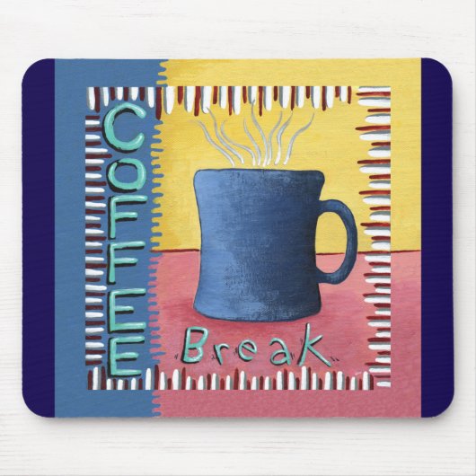 コーヒーブレイク マウスパッド (正面)