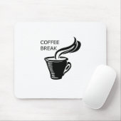 コーヒーブレイク マウスパッド (マウス)