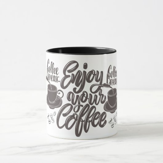 コーヒーブレイク マグデザイン マグカップ (中央)