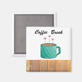 コーヒーブレイク マグネット (正面/裏面)