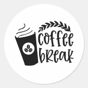 コーヒーブレイク ラウンドシール