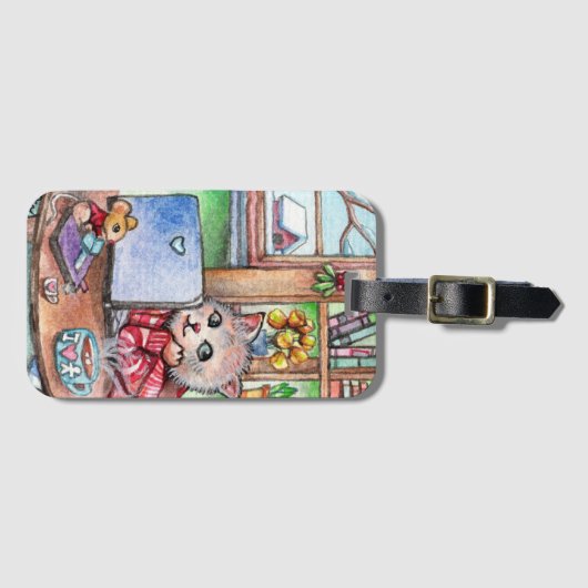 コーヒーブレイク ラゲッジタグ (正面横)