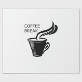 コーヒーブレイク ラッピングペーパー (フラット)