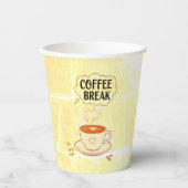 コーヒーブレイク 紙コップ (正面)