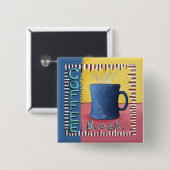 コーヒーブレイク 缶バッジ (正面&裏面)