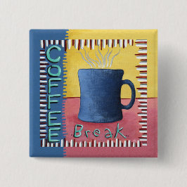 コーヒーブレイク 缶バッジ