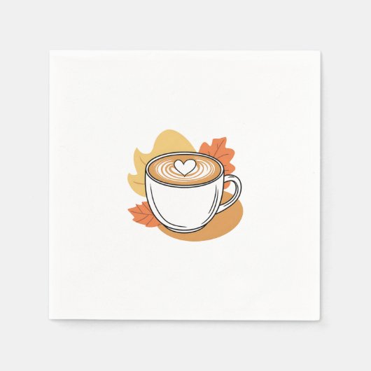コーヒーブレイク(自然) スタンダードカクテルナプキン (正面)