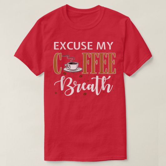 コーヒーブレスPng Tシャツをお許し Tシャツ (デザイン正面)